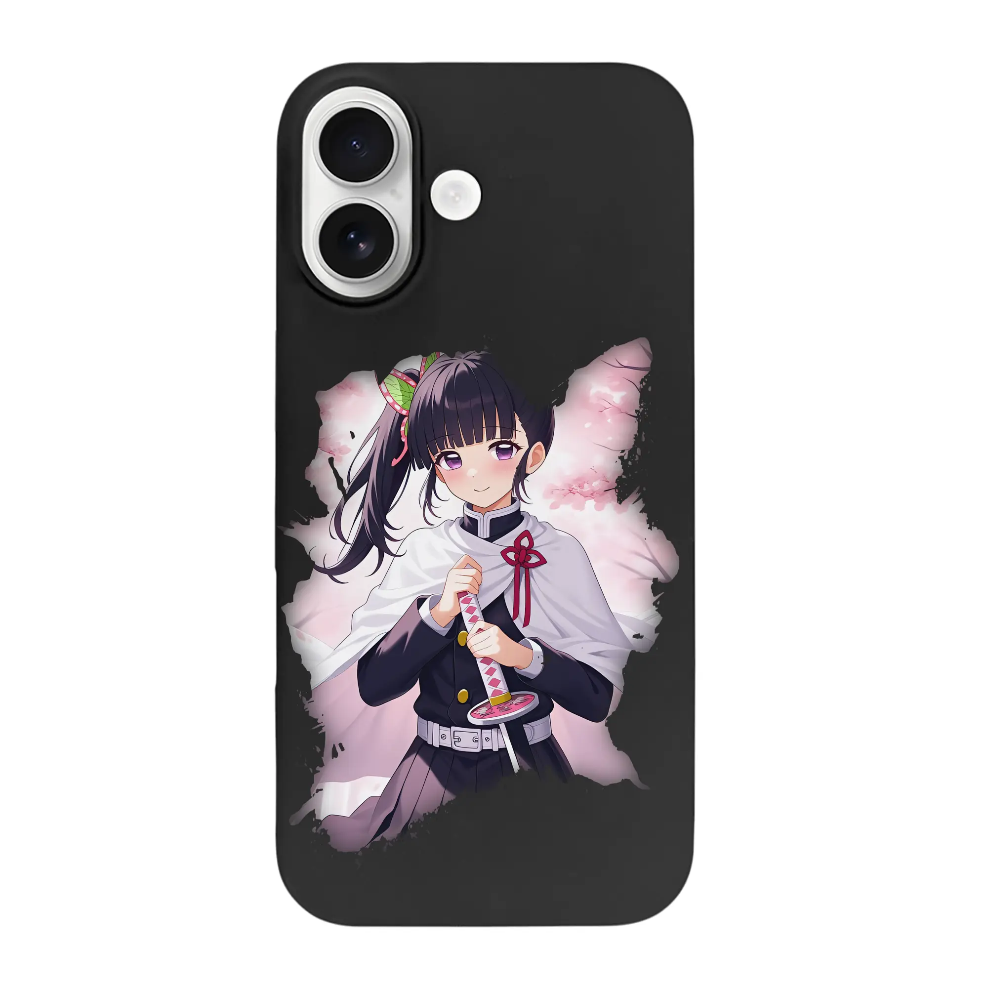 鬼滅の刃 グッズ,栗花落 カナヲ - iPhone 17 シリーズ シリコンケース 薄型 耐衝撃 指紋防止 ソフトタッチカバー 精密フィット 傷防止 保護ケース iPhone 17/17 Air/17 Pro/17 Pro Max 対応